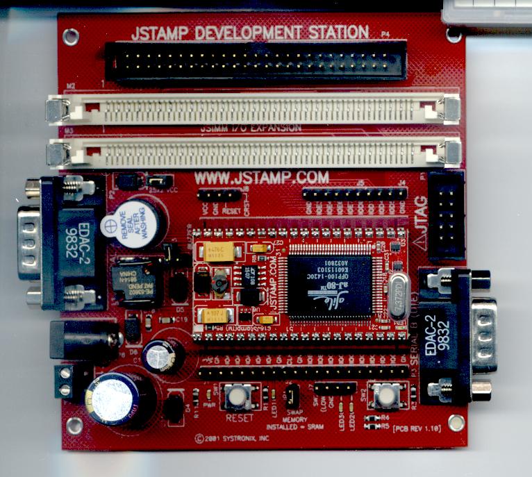 Top View of the JStamp Development Station